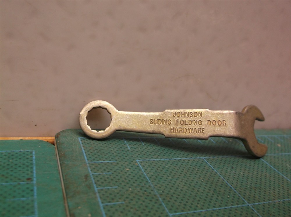 Johnson Hardware sliding folding door adjustment WRENCH tool