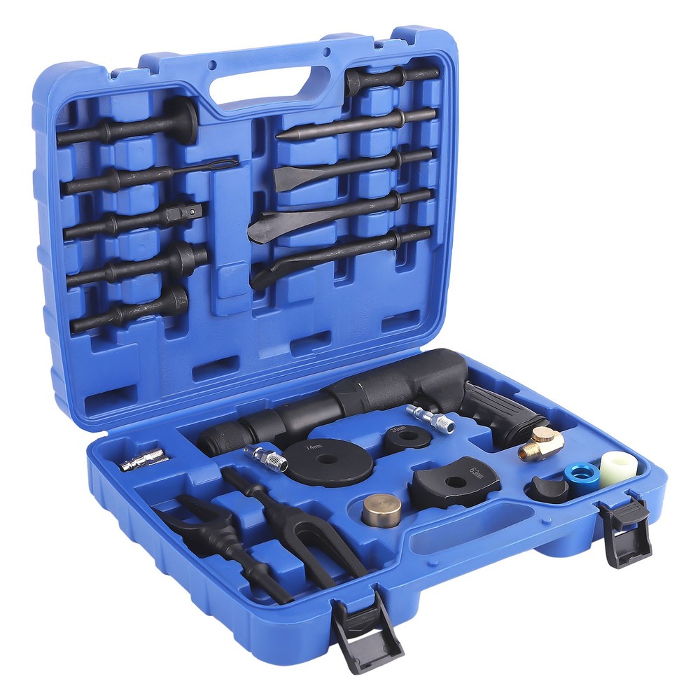 Air Hammer Chisel Tool Kit Set Pneumatic Heavy Duty Multi-functional Hammer new