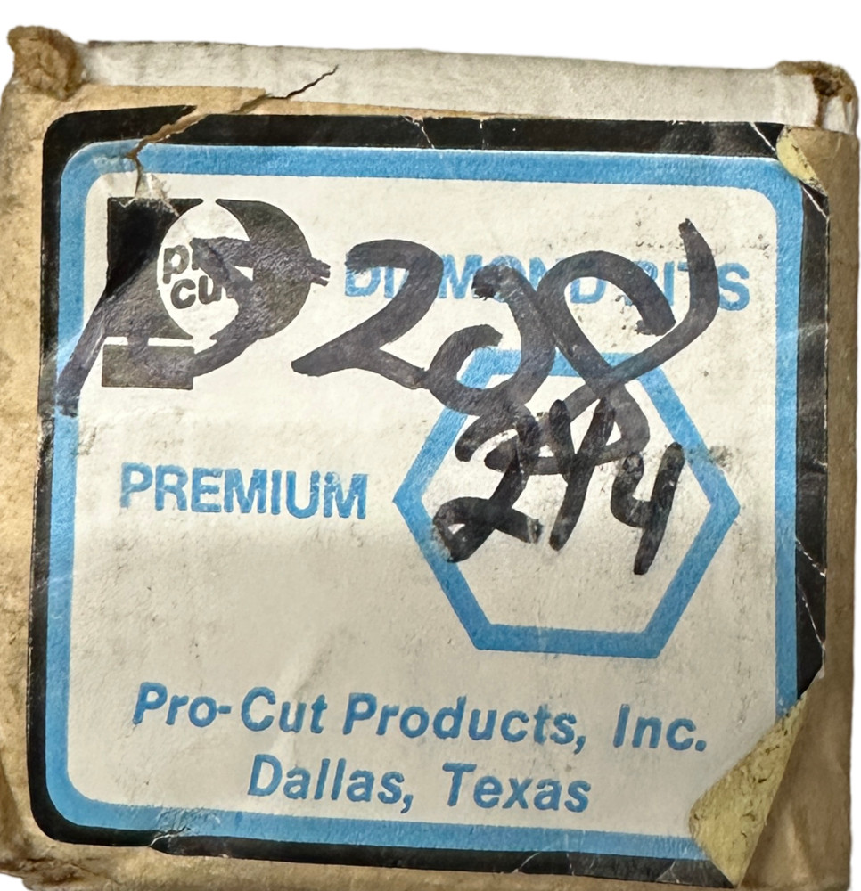 Pro-Cut Diamond Drill Bit 2-1/4" Premium Tri-Welded