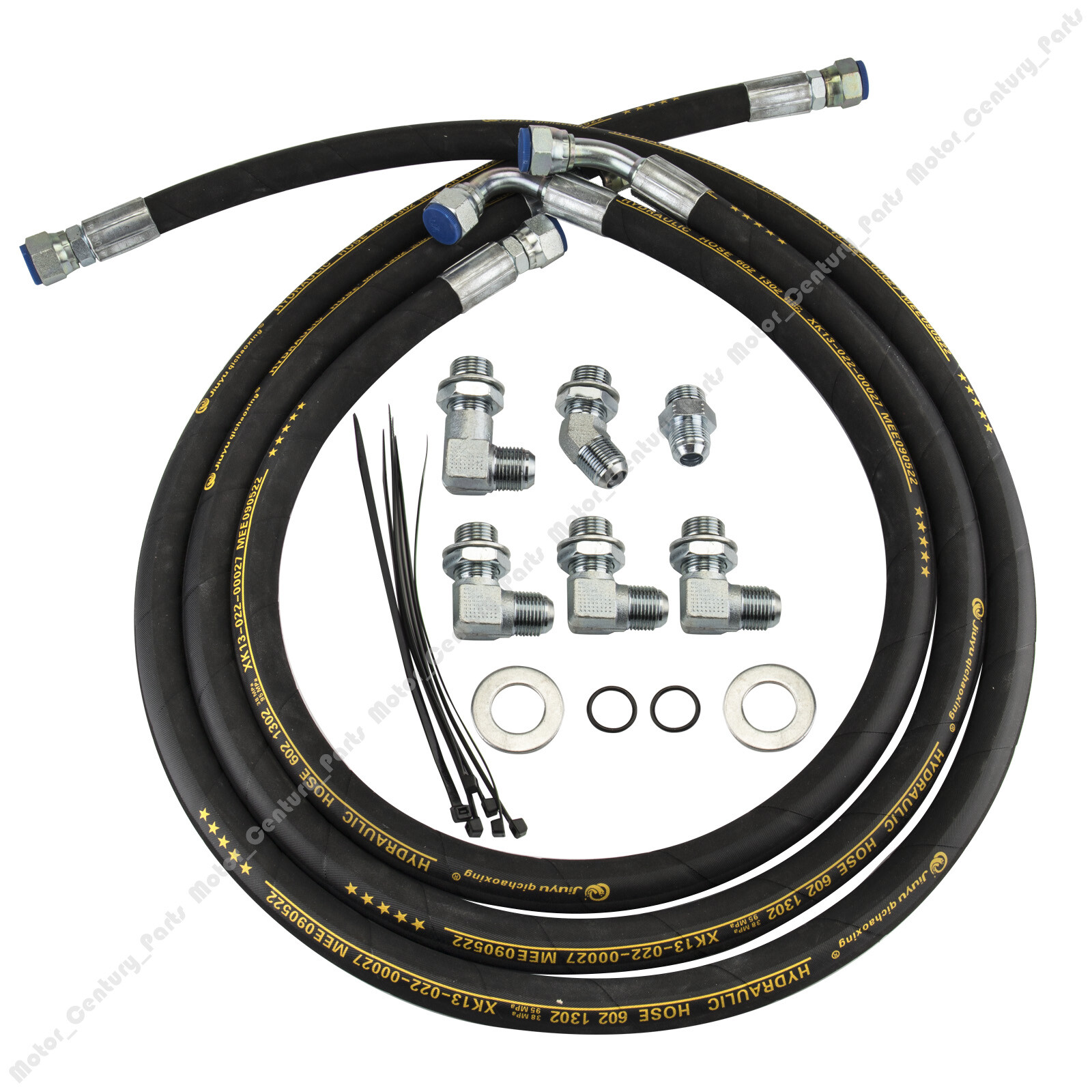 Duramax Transmission Cooler Lines Hoses Kit For 06-10 Chevy / GMC 6.6L w/Allison