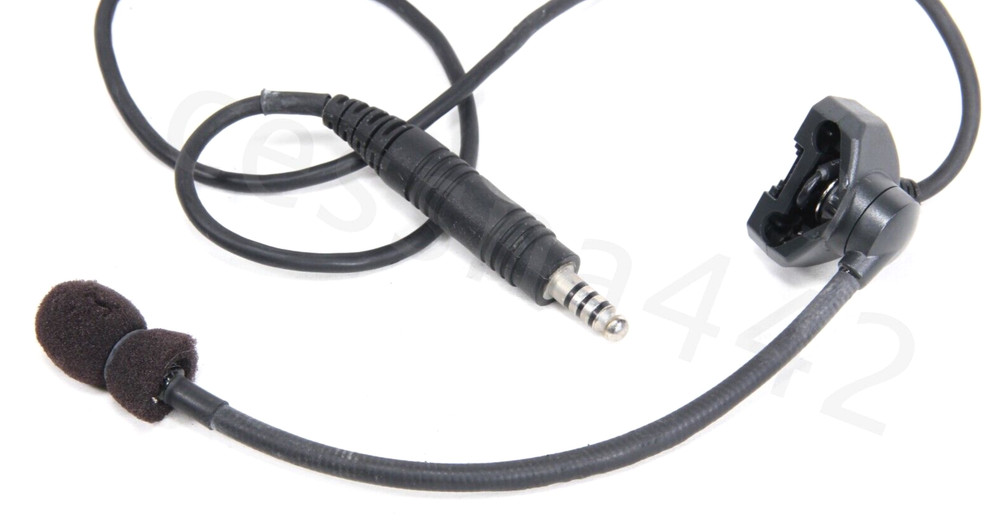 BOSE Headset Control Module Helicopter U174 Plug Mic Cord UNTESTED For Parts