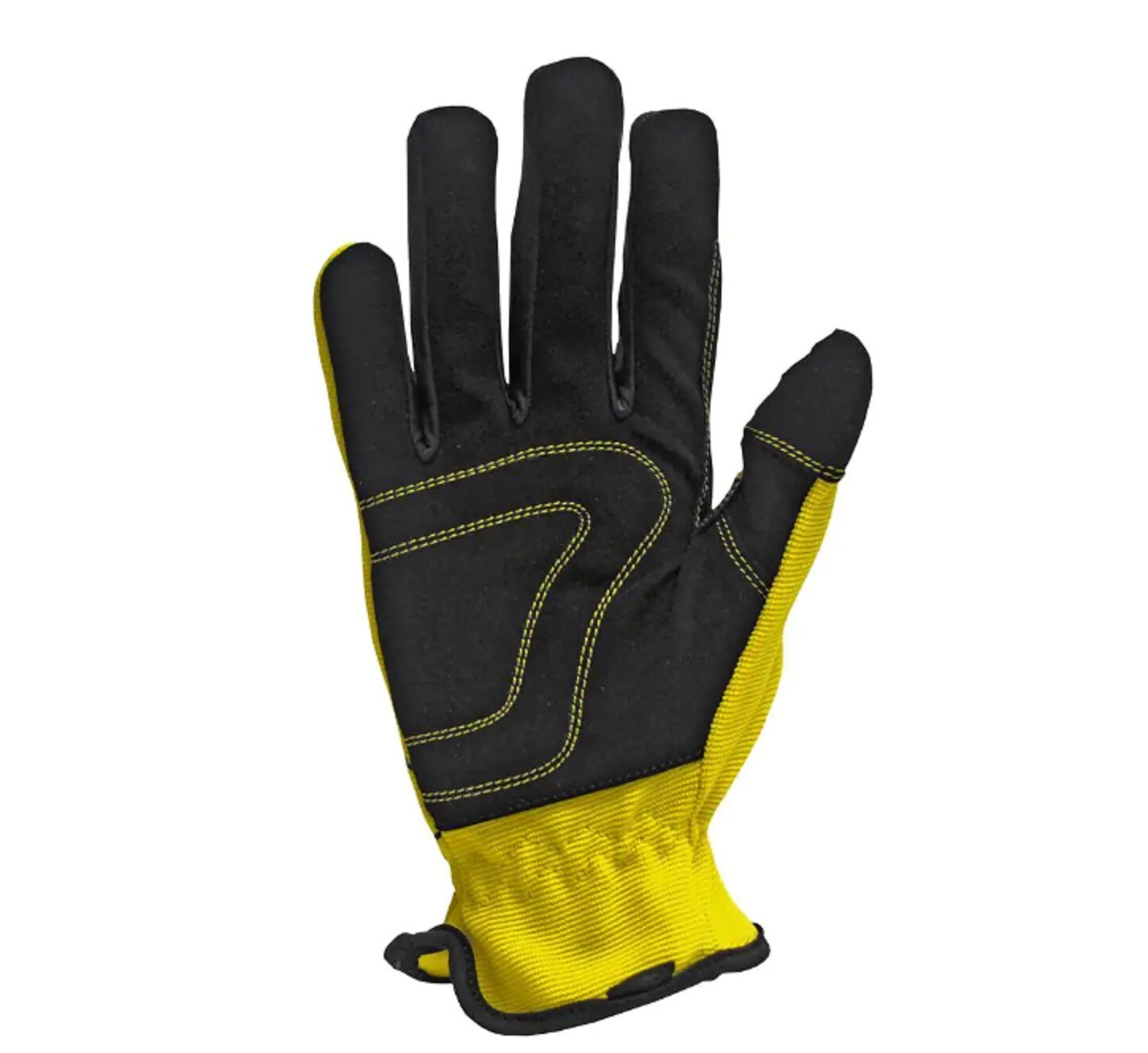 Firm Grip Tough Working Gloves Size Large 3 Pack ~ Red, Yellow, Gray