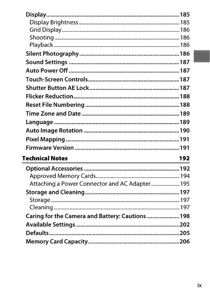 Nikon 1 J4 — User Reference Manual Guide — 1/2 Size, 5.5" x 8.5" Small Compact
