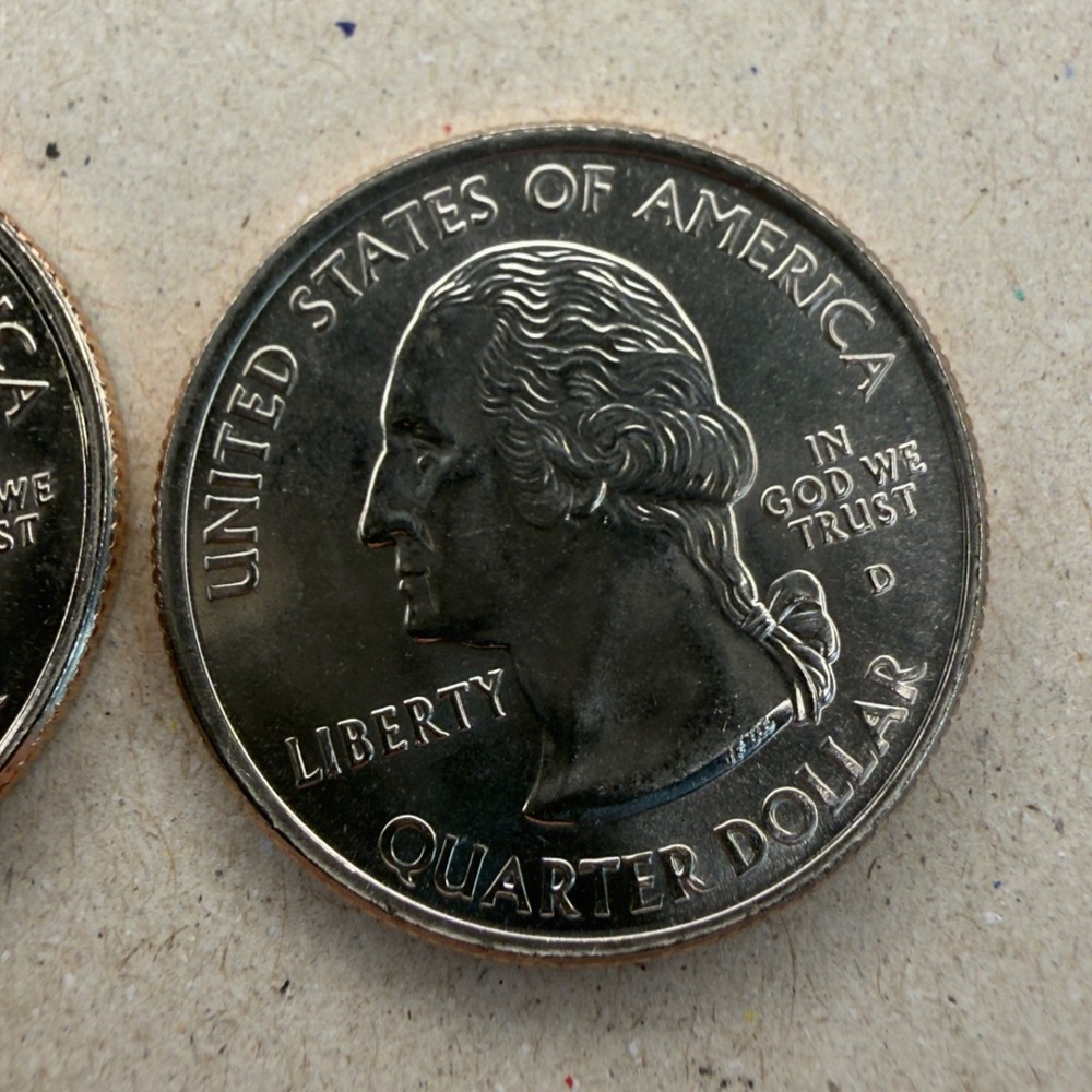 2000-P/D - Massachusetts - State 25C 2-Coin Set
