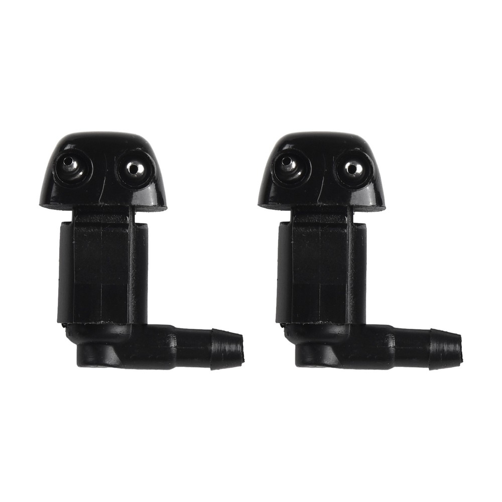 Washer Nozzle Windscreen Wiper Black Direct Replacement Easy Installation