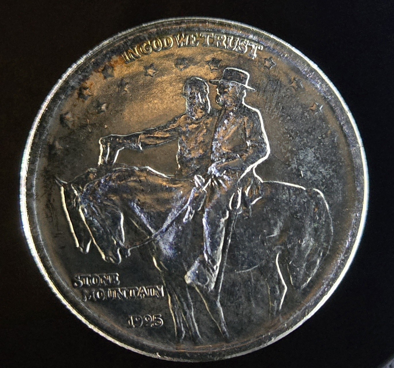 1925 Stone Mountain Commemorative Half Dollar Silver Coin 50C Uncertified