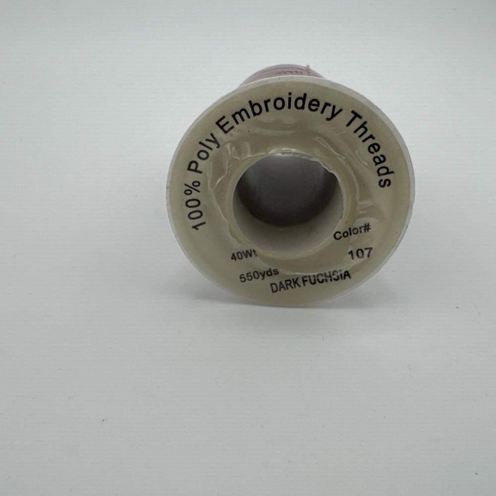 Embroidery Machine Polyester Thread 7 Rolls Assorted Colors 550yds