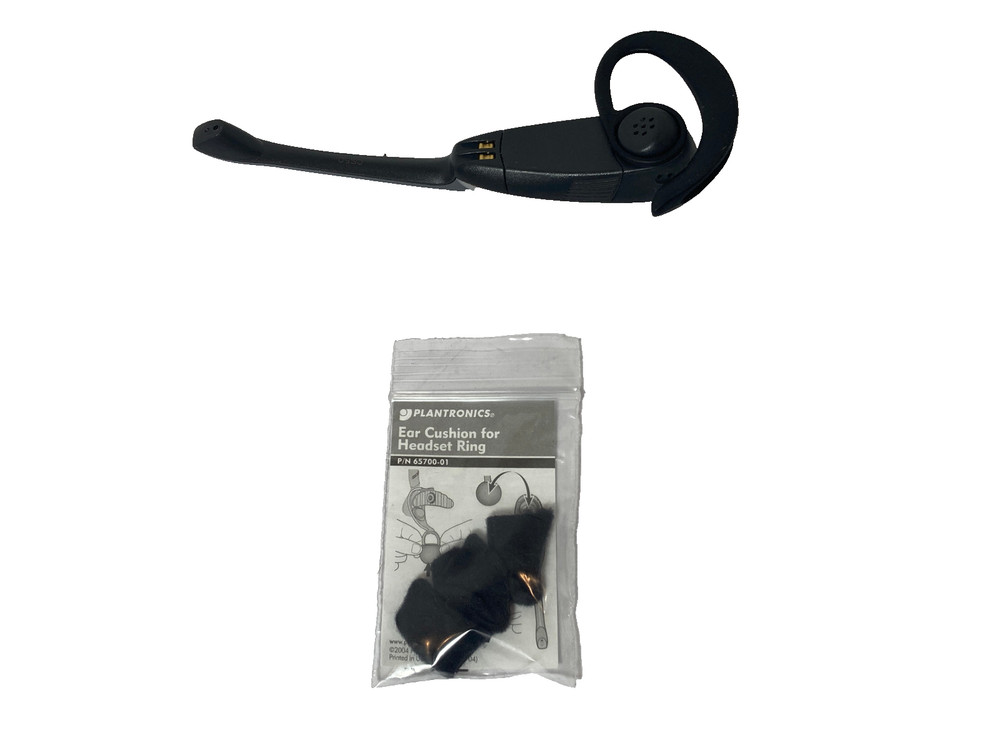 Plantronics CS50 Wireless replacement Headset Earpiece with new Cushions 3-Pack