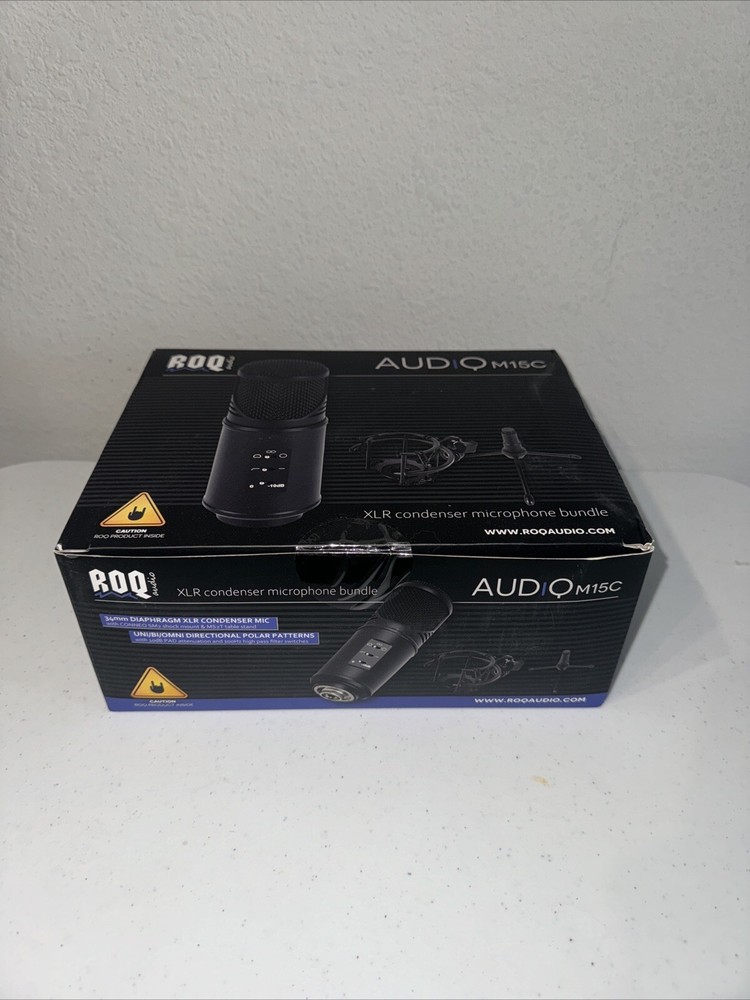 ROQ Audio Condenser Microphone (M15C-B)