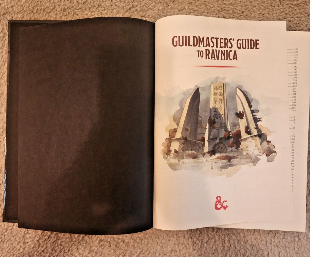 Dungeons and Dragons Guildmasters' Guide to Ravnica