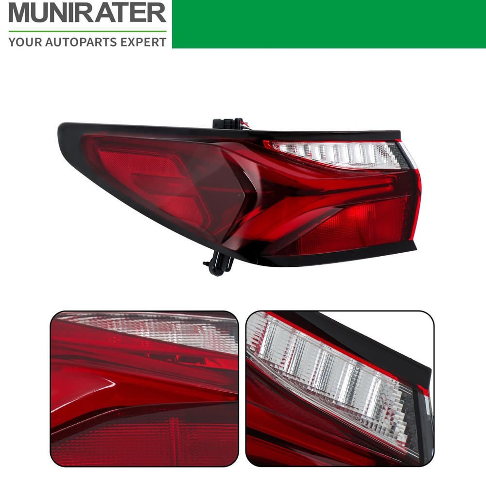 Tail Lamp Assembly Outer LH for 2019-2022 Rear Brake Light