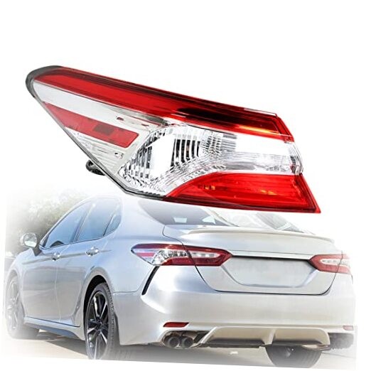 1-Pack Rear Left Tail Light Assembly Replacement for Camry 2018 2019 2020