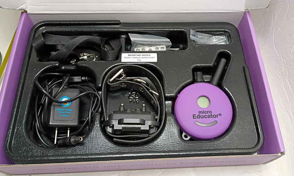 E-Collar Technologies Micro Educator ME-300 Dog Training Collar Tested Shock