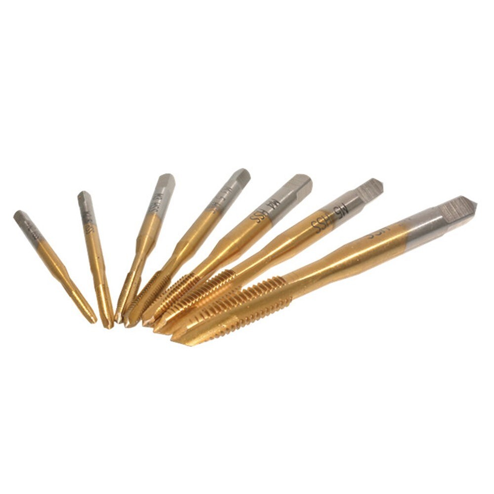 Versatile M2 M6 Thread Tapping Tools Set for Industrial and Workshop Use