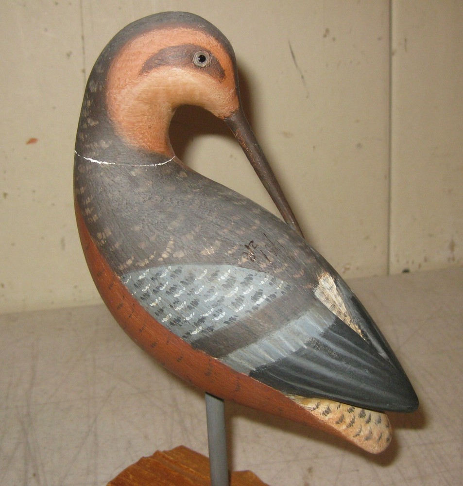 Vintage Original 1979 HOLGER SMITH Plover BIRD DECOY - Important Signed CAPE COD