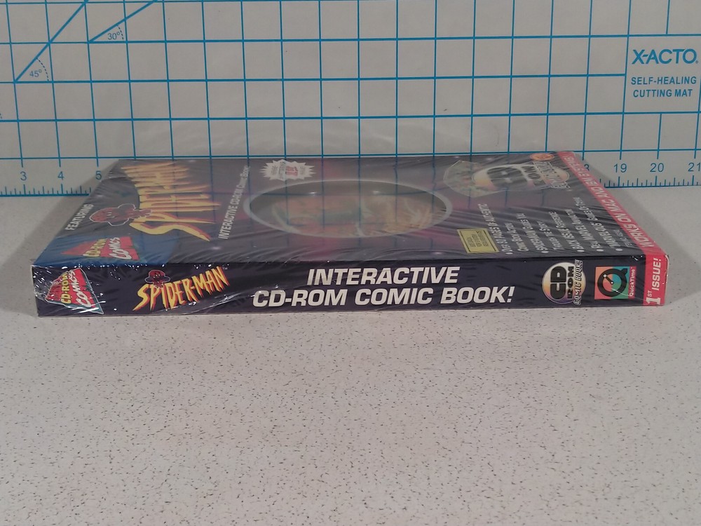 Vintage Spider-Man Interactive CDROM Comic Book #1, Marvel 1995