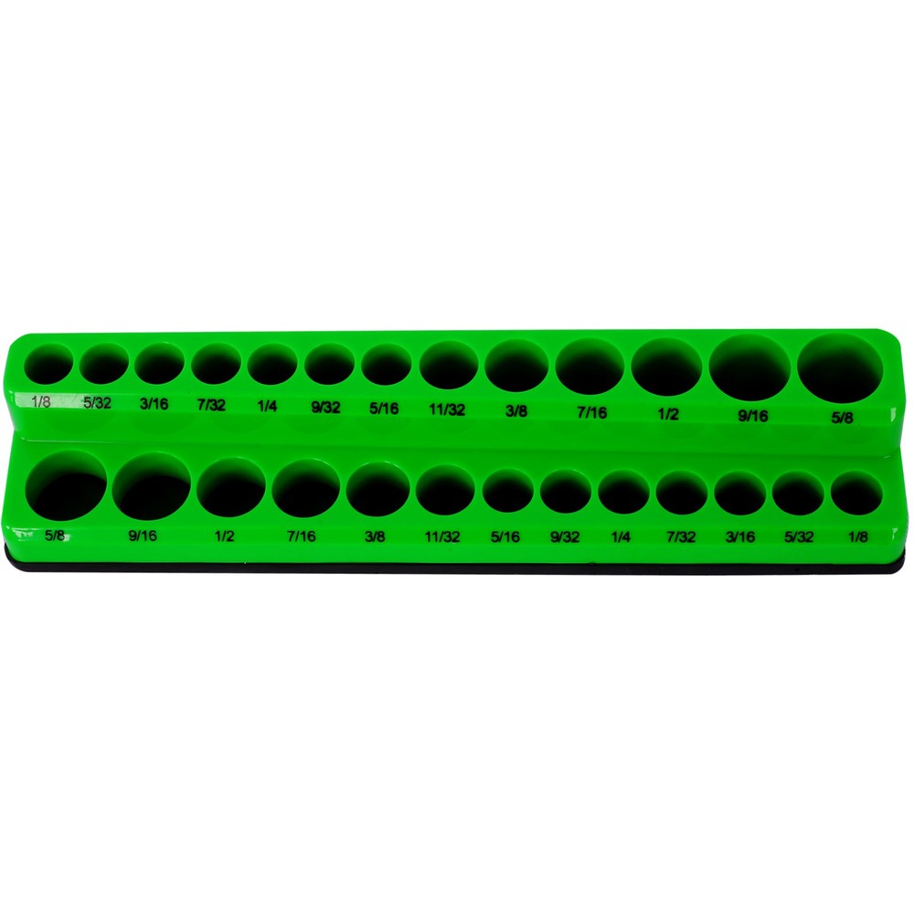 Magnetic Socket Organizer Set 68pcs Socket Holder Set Includes 1/4", 3/8", 1/2"