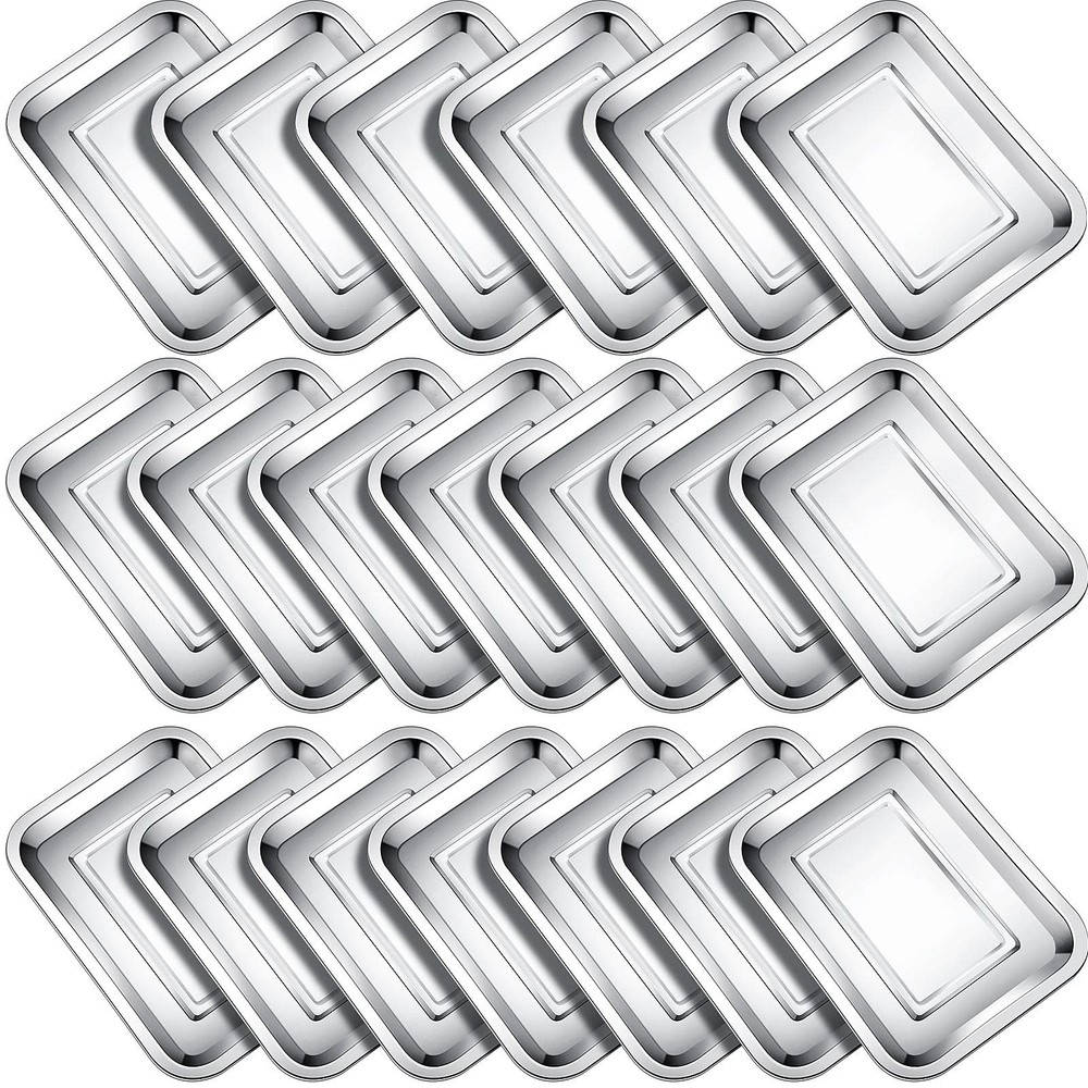 20 Nonstick Cookie Sheets Baking Pan for Oven, Easy Clean & Dishwasher Safe