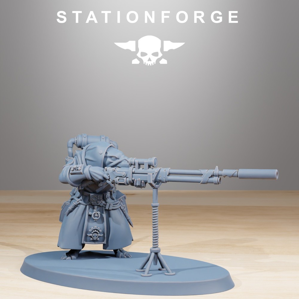 Station Forge Miniatures Raticus Grunts Sci Fi Grim Dark Wargame Proxy Minis