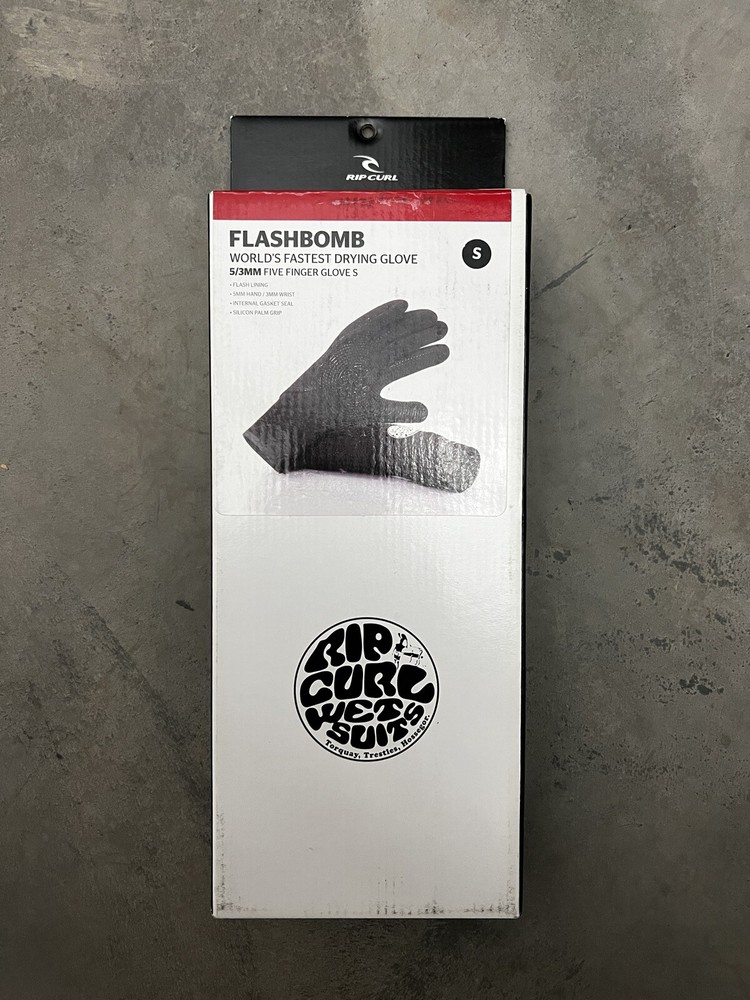 Rip Curl Flash Bomb 5/3MM gloves Small Black