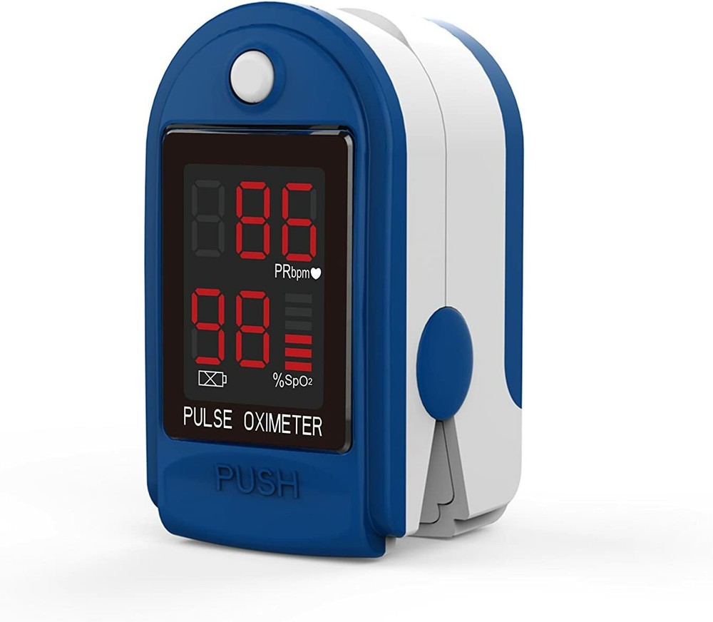 Contec Finger Tip Pulse Oximeter - Blood Oxygen Saturation Portable LED Display