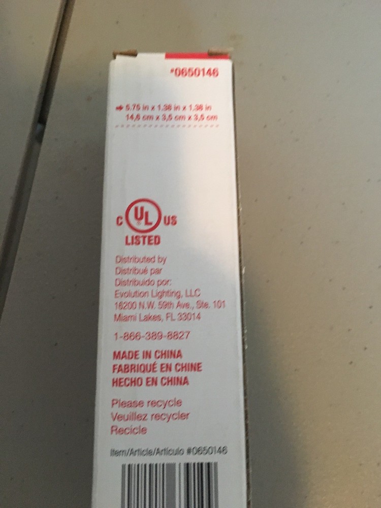 Project Source Conduit Power Feed, White, 0650146, 175008-005