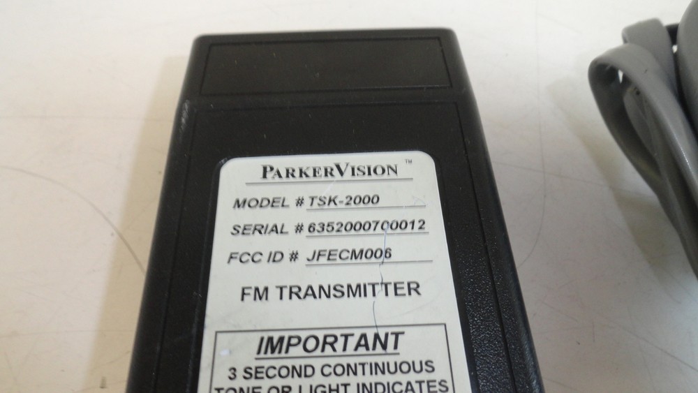 BB1: ParkerVision TSK-2000 FM Transmitter