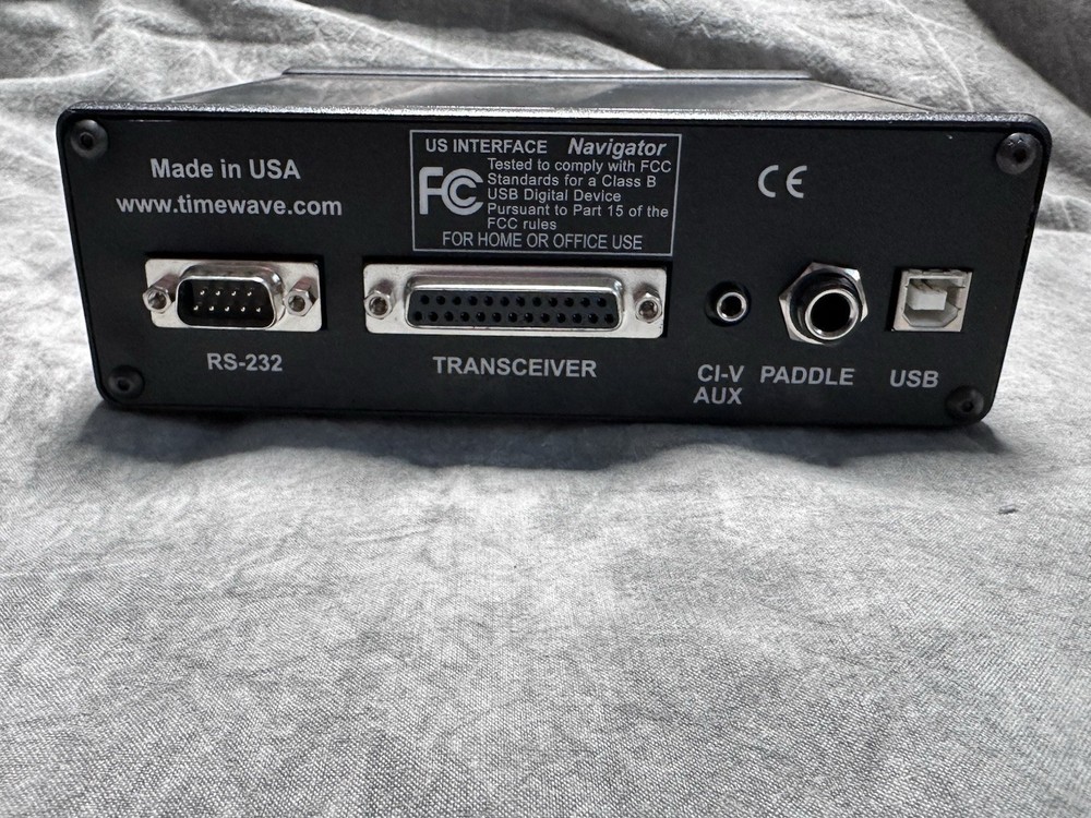 Timewave Navigator with Icom cable