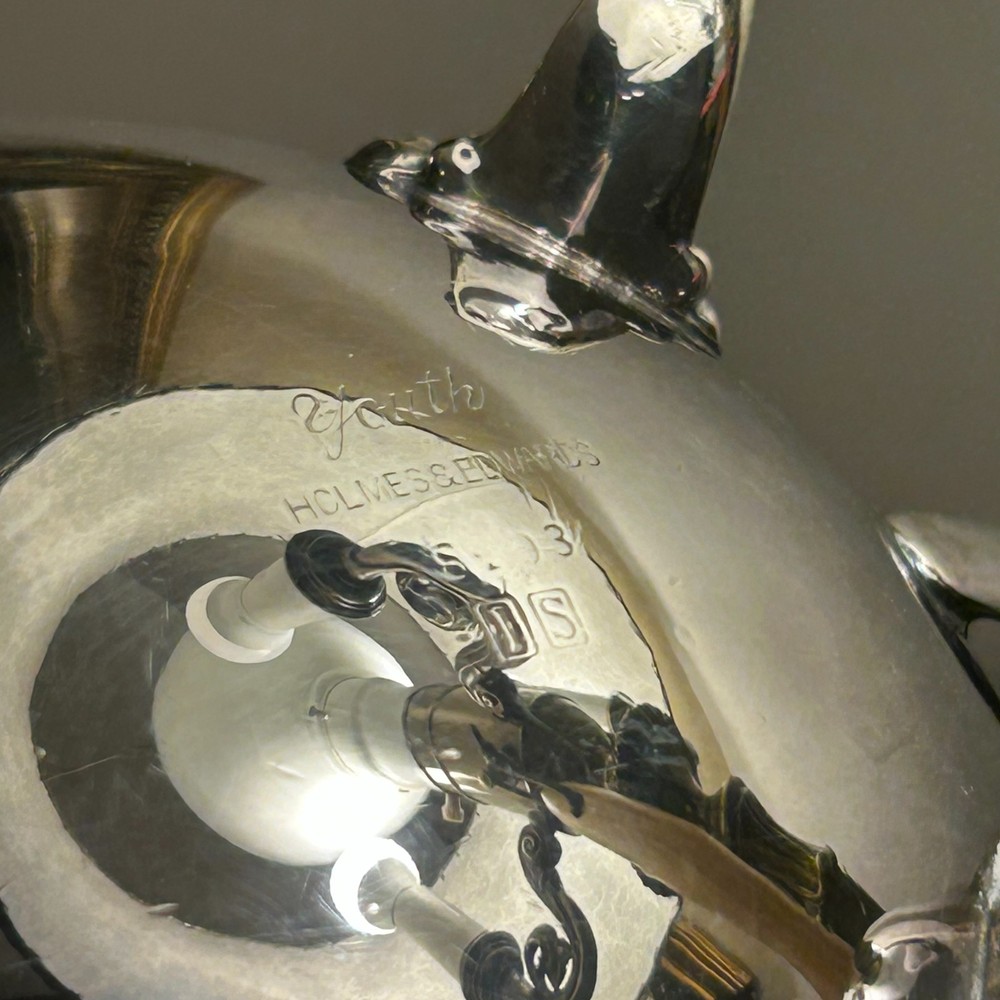 Vintage Holmes & Edwards Silver Plate Tea Coffee Set - Youth Pattern - 4 Pieces