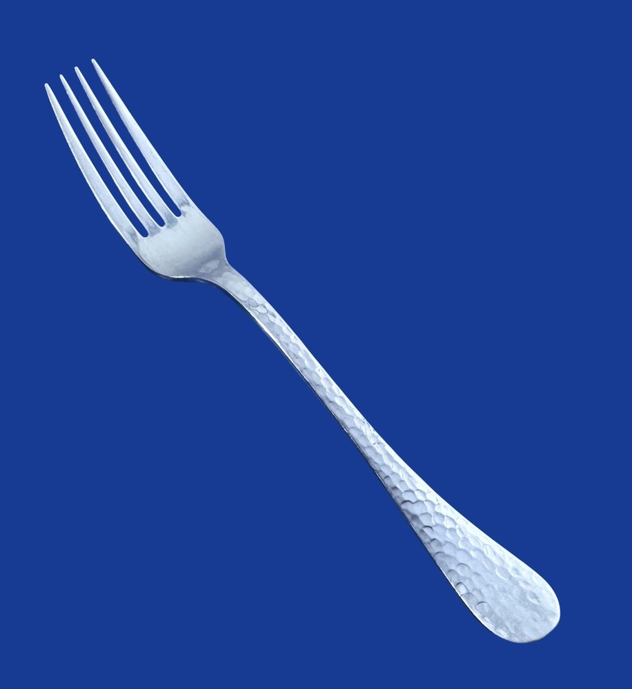 Ginkgo LAFAYETTE Glossy Hammered Stainless Flatware -- CHOICE