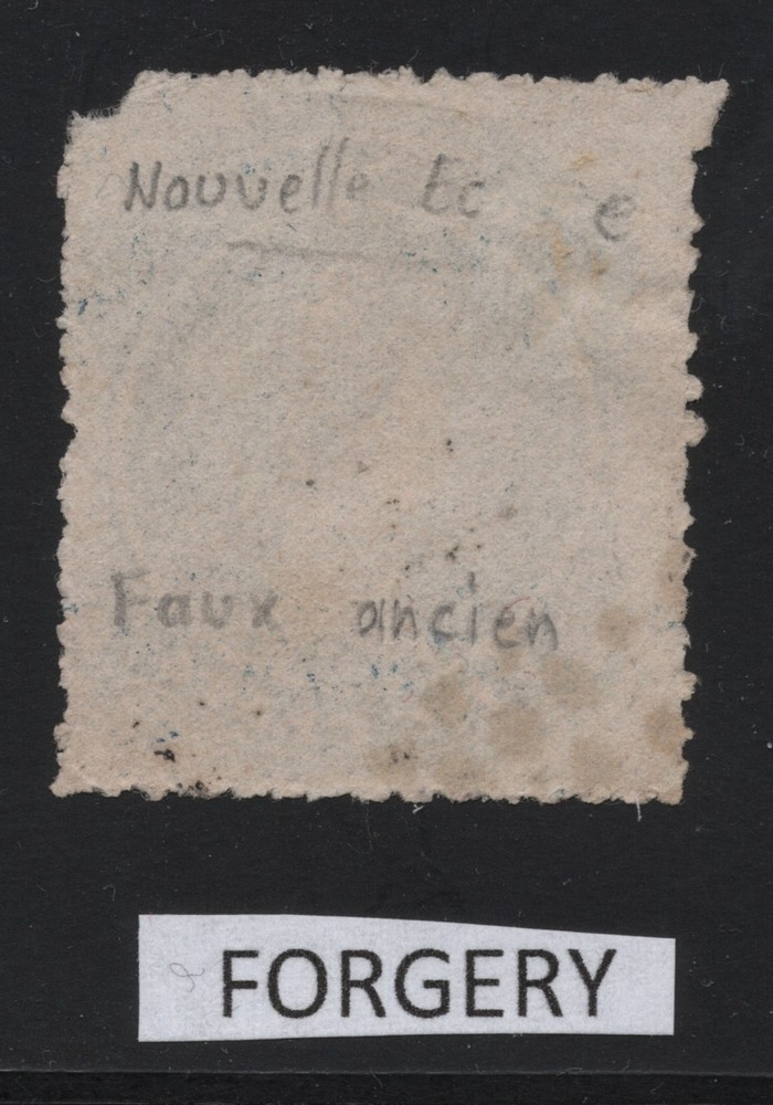 #10 Nova-Scotia Canada used FORGERY