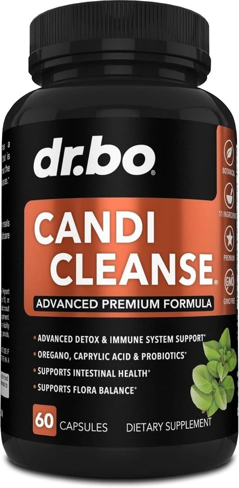 Candida Cleanse Pills - Probiotic Complex Supplement for Overgrowth - Herbal Ore