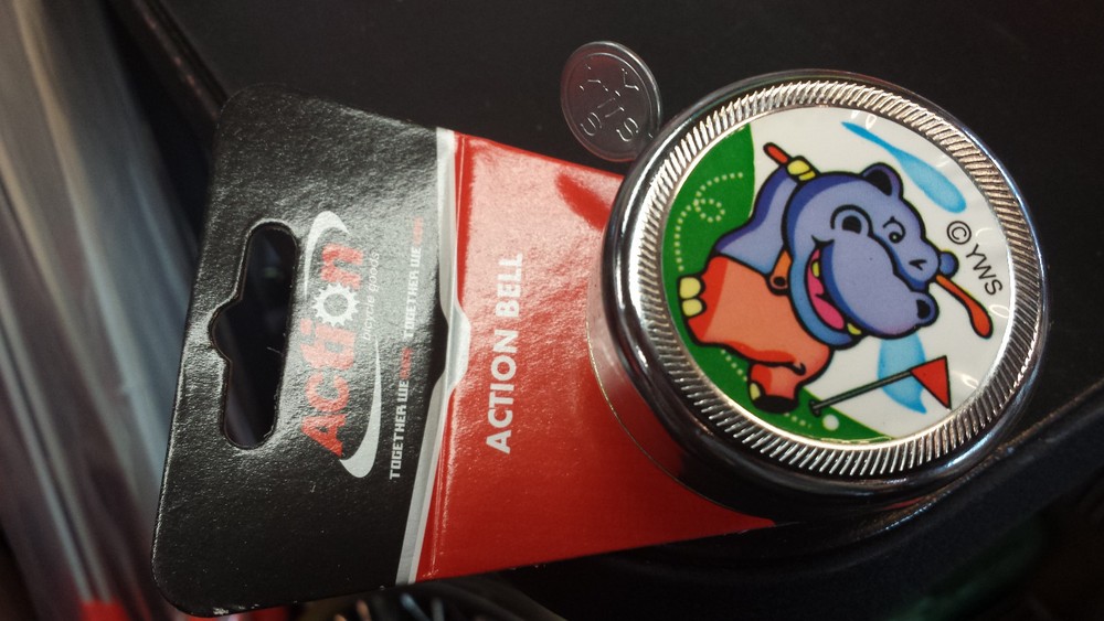 Action Junior Bicycle Bell-Hippo