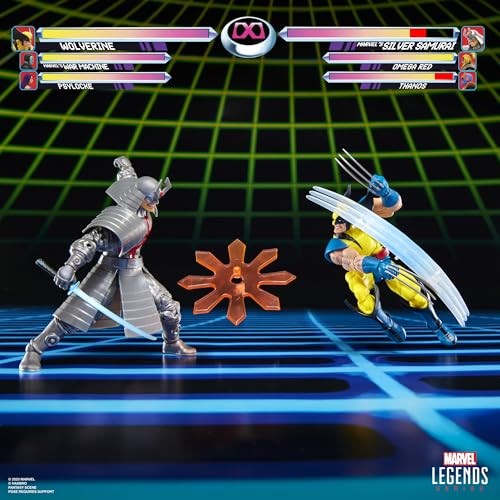Marvel Legends Series Gamerverse Wolverine 6'', Vs Silver Samurai