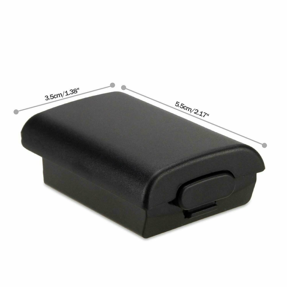 4X AA Battery Back Cover Case Shell Pack For Xbox 360 Wireless Controller Black