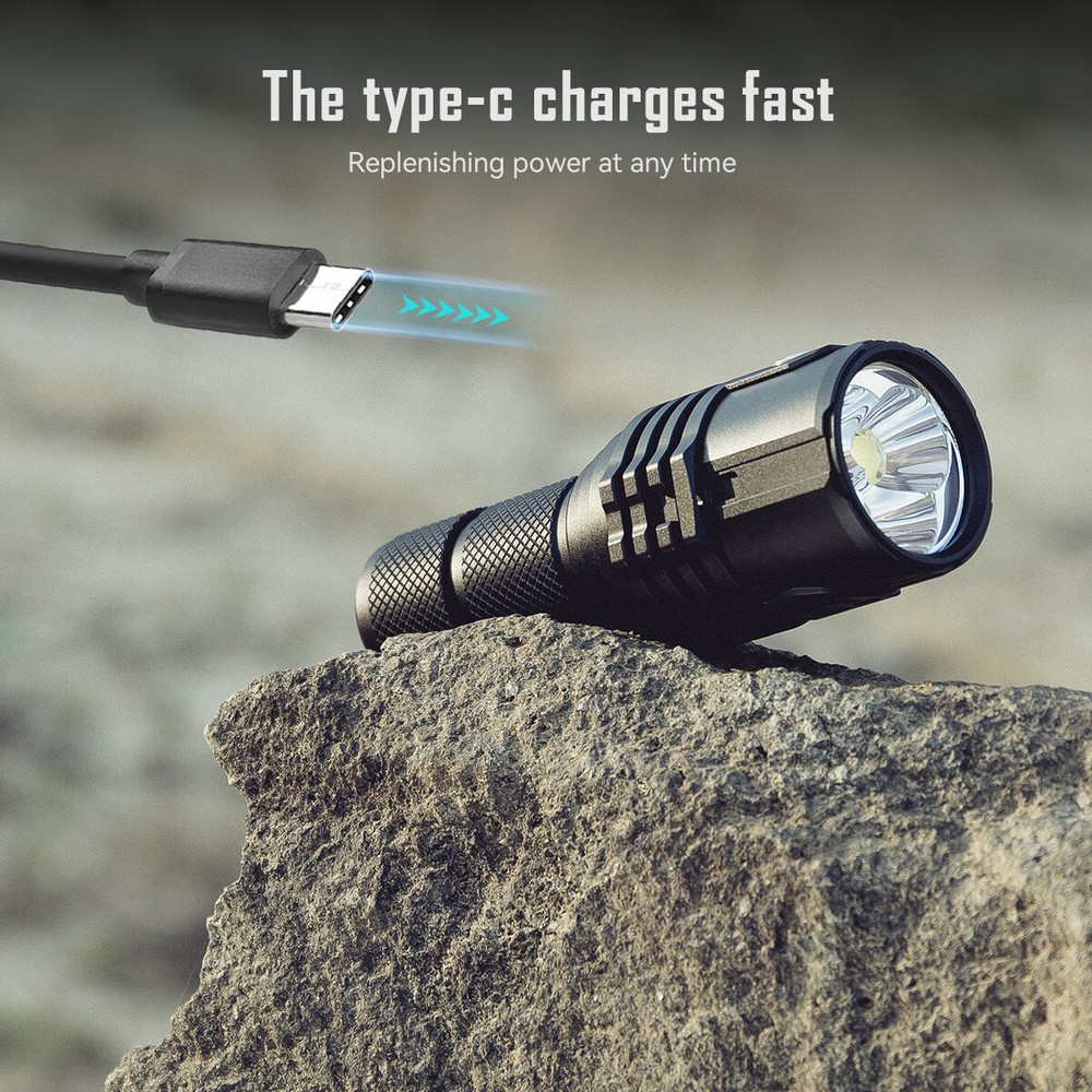 IMALENT MS03 Rechargeable 13000LM LED Flashlight Tactical Super Bright Torch