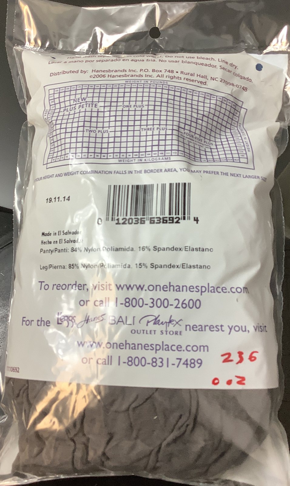 NEW HANES PLUS SILK REFLECTIONS PANTYHOSE SLIGHTLY IMPERFECT 3-PAIR, SZ 2 PLUS