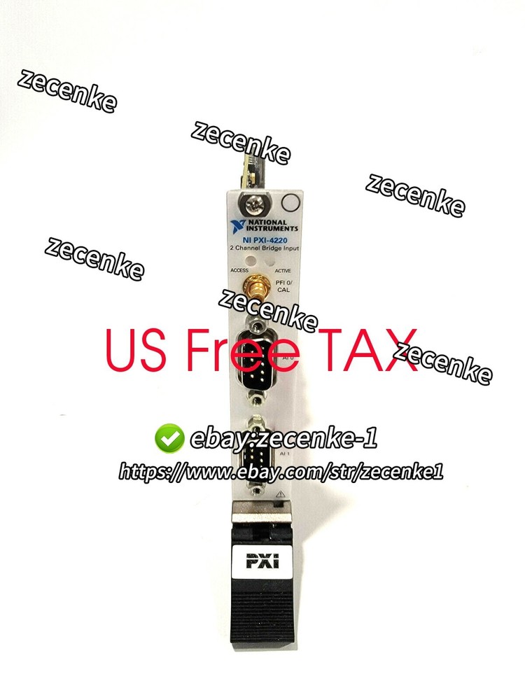 National Instruments NI PXI-4220 Strain Pressure Force Load Sensor Input Module