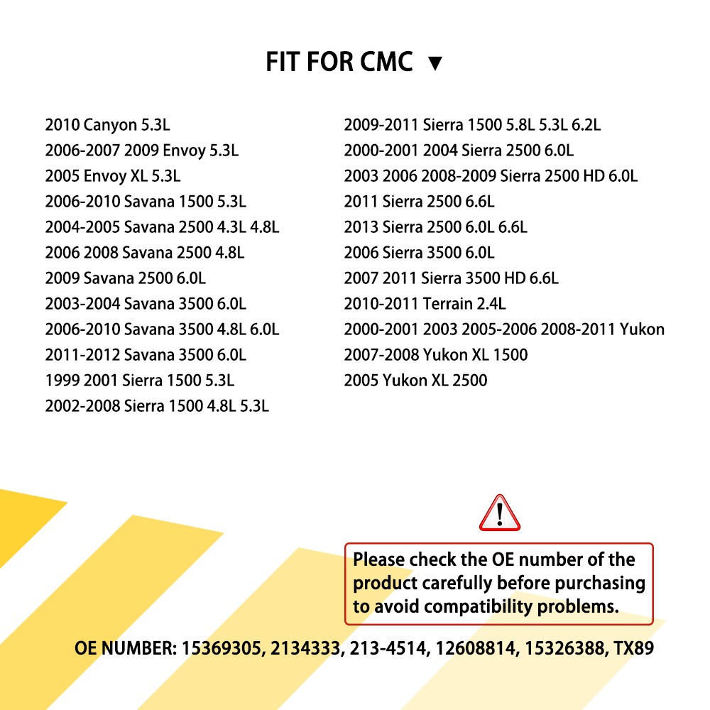 For Chevy GMC Cadillac Engine Coolant Cooling Temperature Temp Sensor Sender