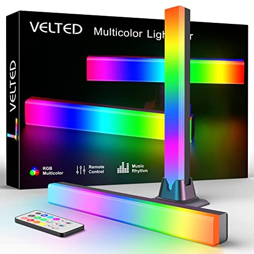 RGB Light Bar, Music Sync RGB IC LED Lights Bars, USB Powered Remote Control