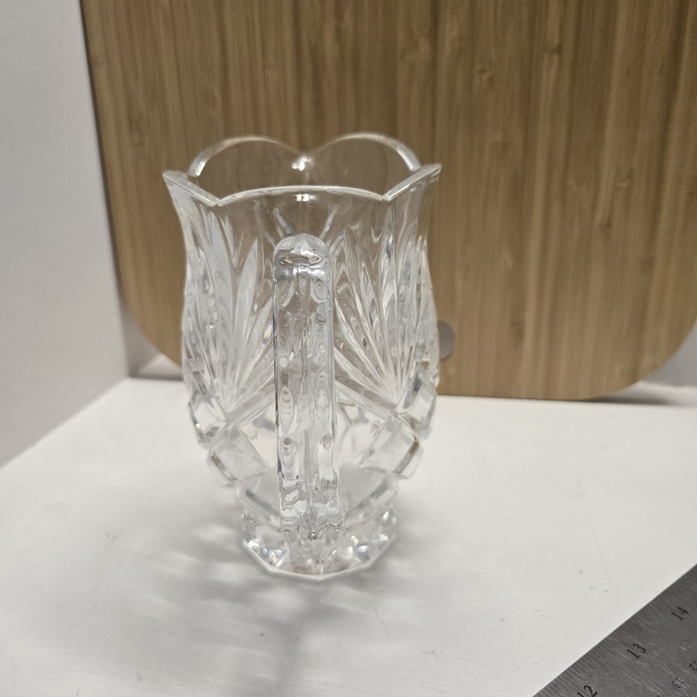 Hampton Hall by Noritake lead crystal 6" pitcher