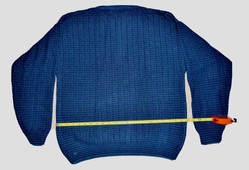 MENS SAPPHIRE BLUE SWEATER SHARP!!!!