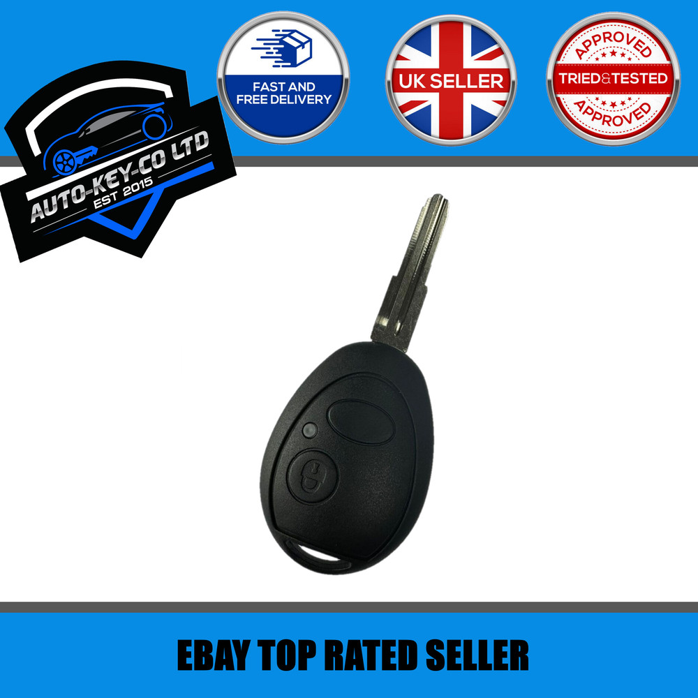 NEW REPLACEMENT 2 BUTTON REMOTE KEY FOB CASE SHELL FOR LAND ROVER MODELS