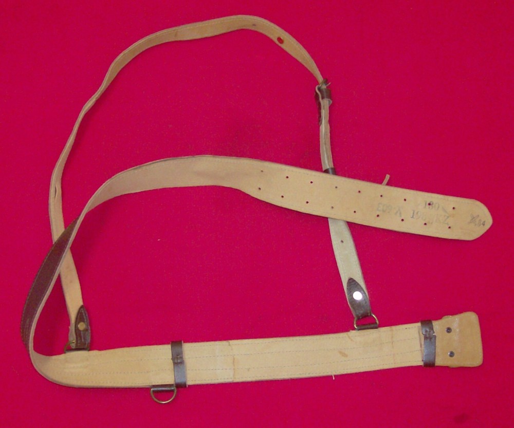 Sam Browne style belt