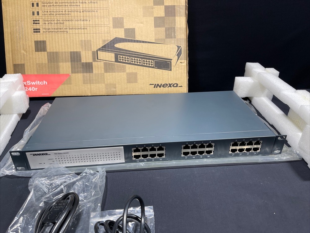 INEXQ NexSwitch SD240r Rack-Mountable Switch