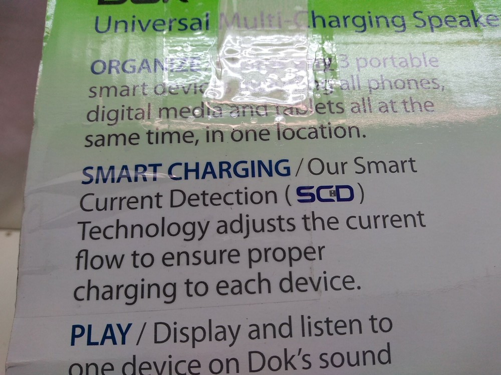 DOK CR22 Universal Multi Charging Speakers