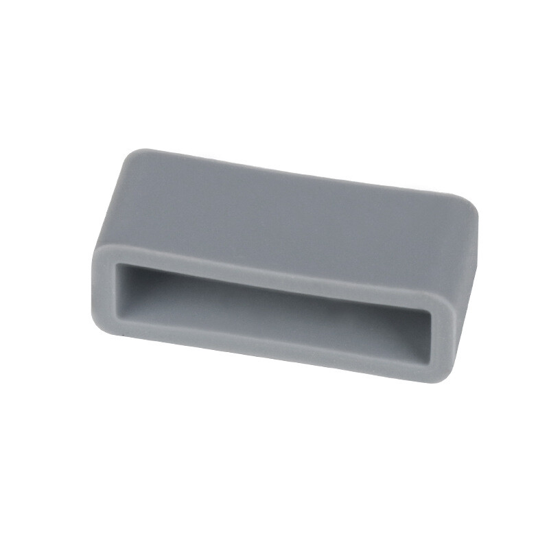 2-Pack Silicone Watch Strap Band Hoop Loop Retainer Buckle Holder Ring Keeper