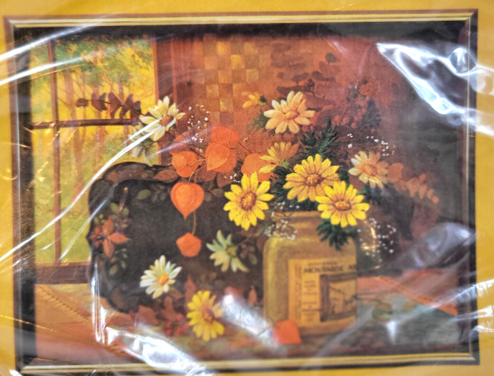 Creative Circle Golden Autumn Embroidery Kit- NOS