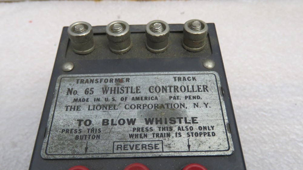 PREWAR O LIONEL 65 WHISTLE CONTROLLER 634758