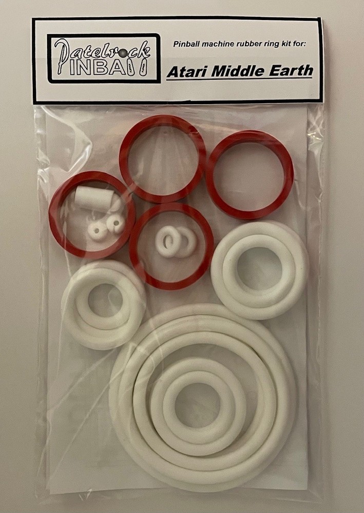 1978 Atari Middle Earth Pinball Machine Rubber Ring Kit